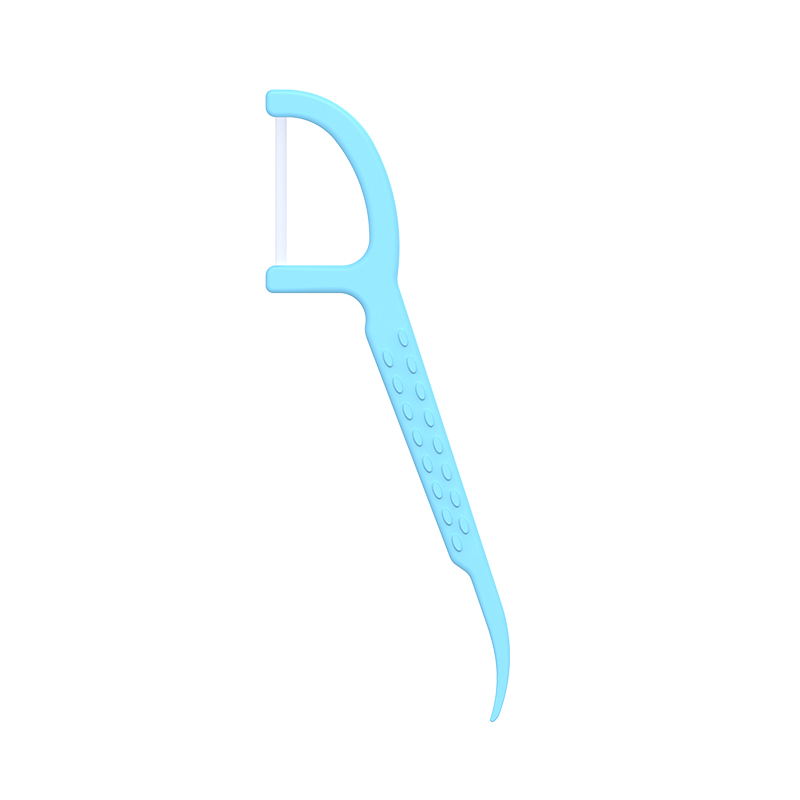 আইএসও অনুমোদিত মিন্ট ফ্লেভার ডেন্টাল ফ্লস পিক ডেন্টাল ফ্লস সহ ABS প্লাস্টিক টুথপিক