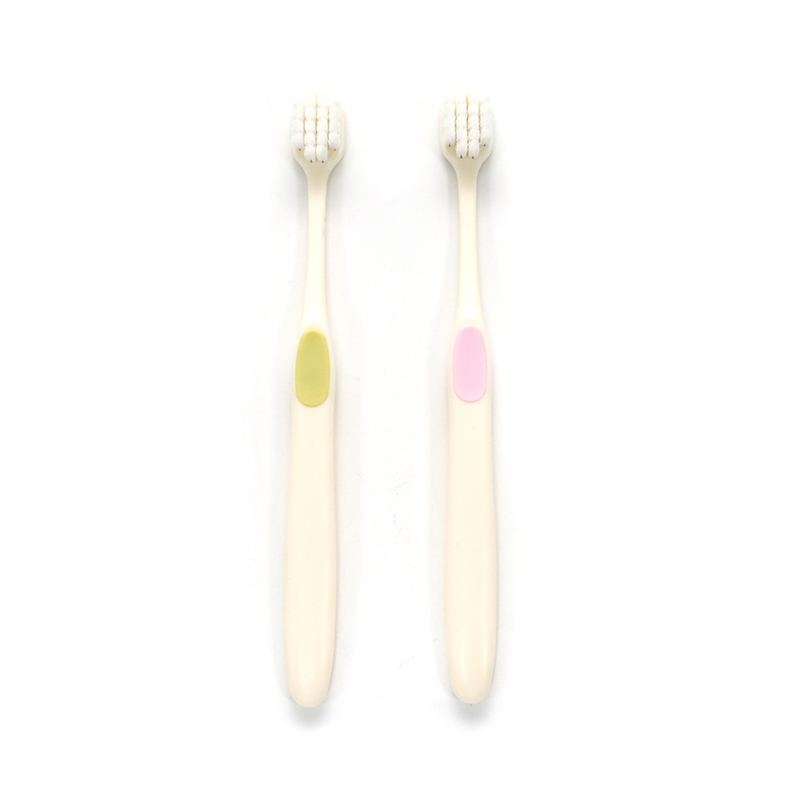 পিপি/টিপিই হ্যান্ডেল ইউএসএ স্টাইলে আল্ট্রা-ফাইন সফট পিবিটি ব্রিসটল অ্যাডাল্ট ডিপ ক্লিনিং টুথব্রাশ